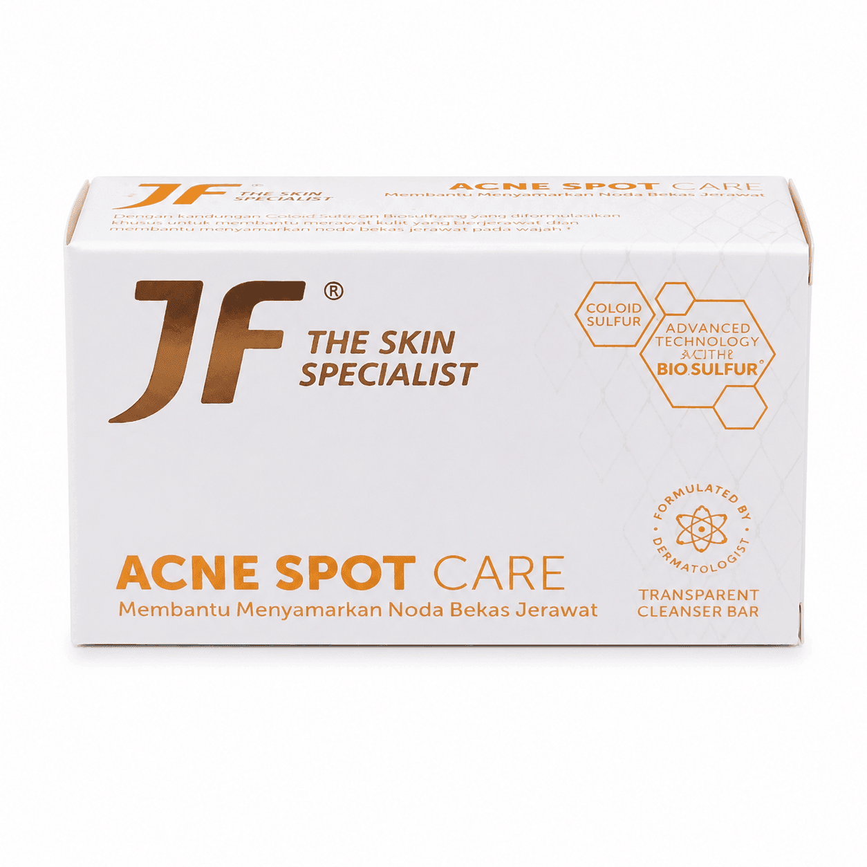 JF Acne Spot Care Trans Cleanser Bar 65 gr – 1