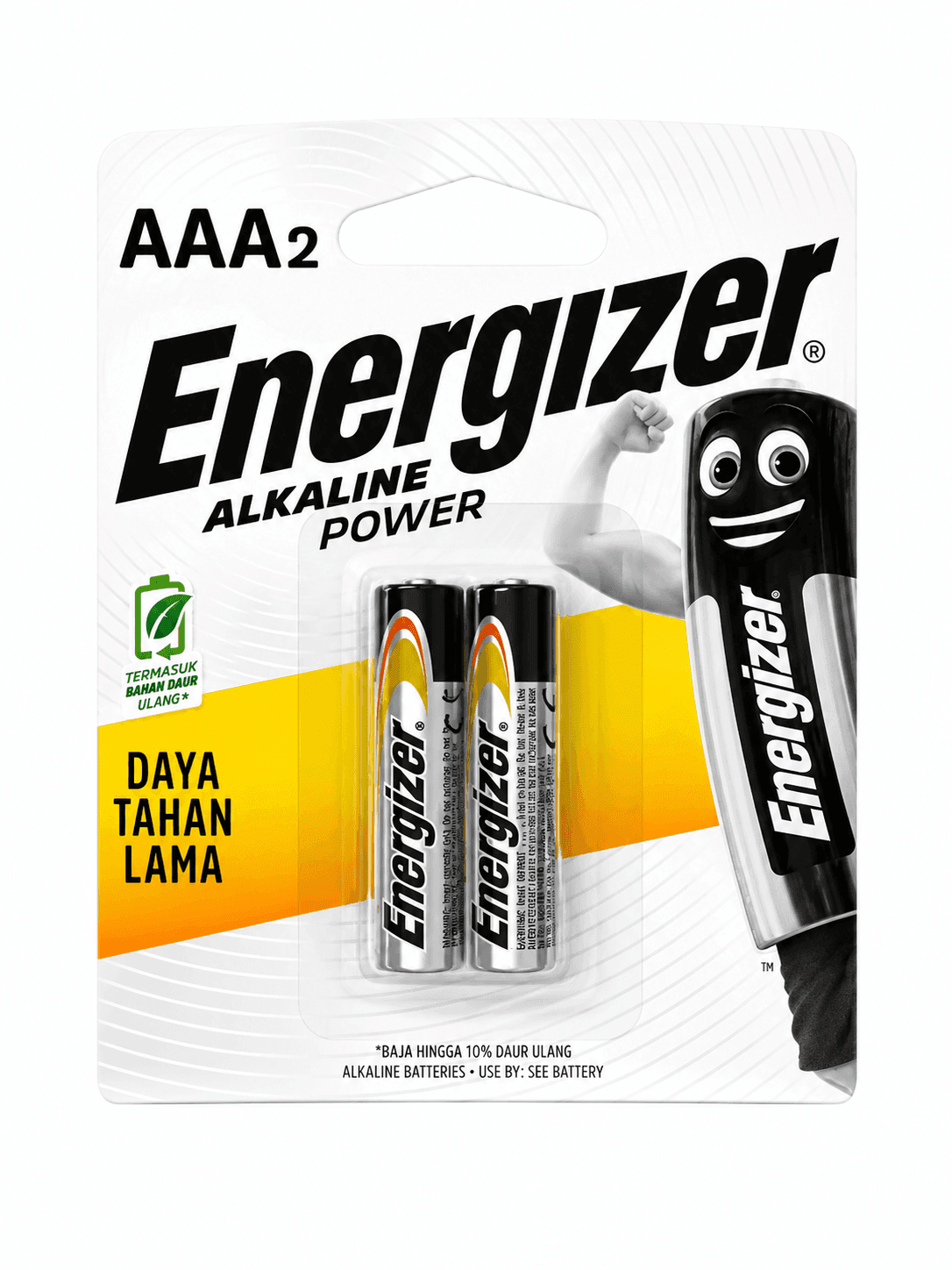 Energizer Baterai E92 Alkaline Power Isi 2 – 1