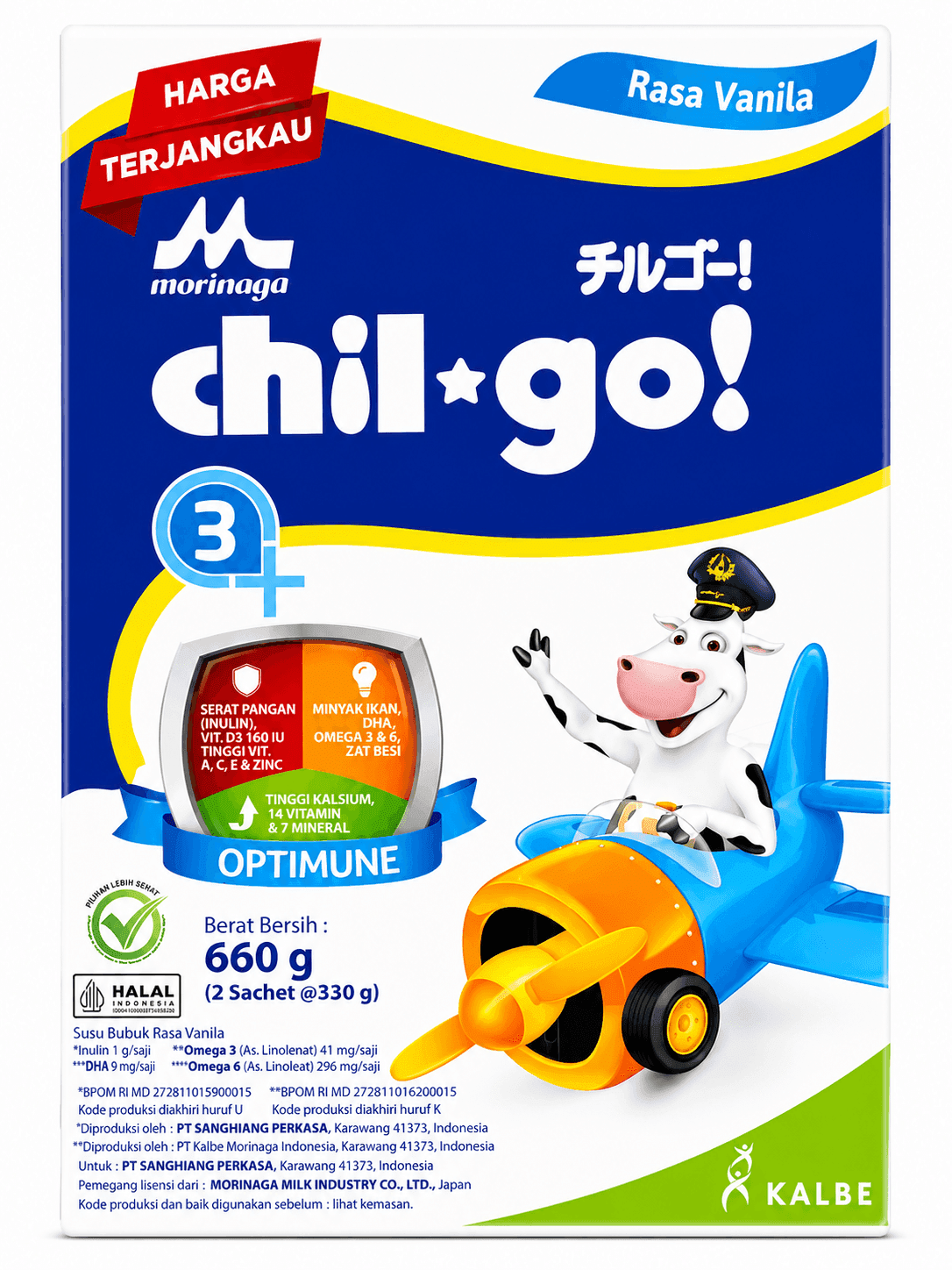 Chil Go Susu 3+ Vanila 660 gr – 1