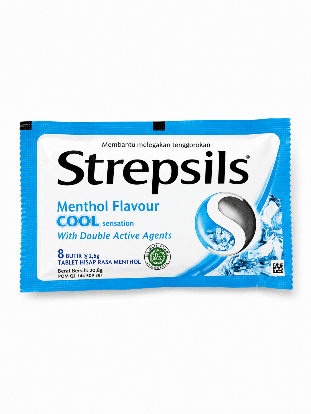 Strepsils Menthol Flavour Cool Sensation 2,6 gr x 8 Pcs – 1
