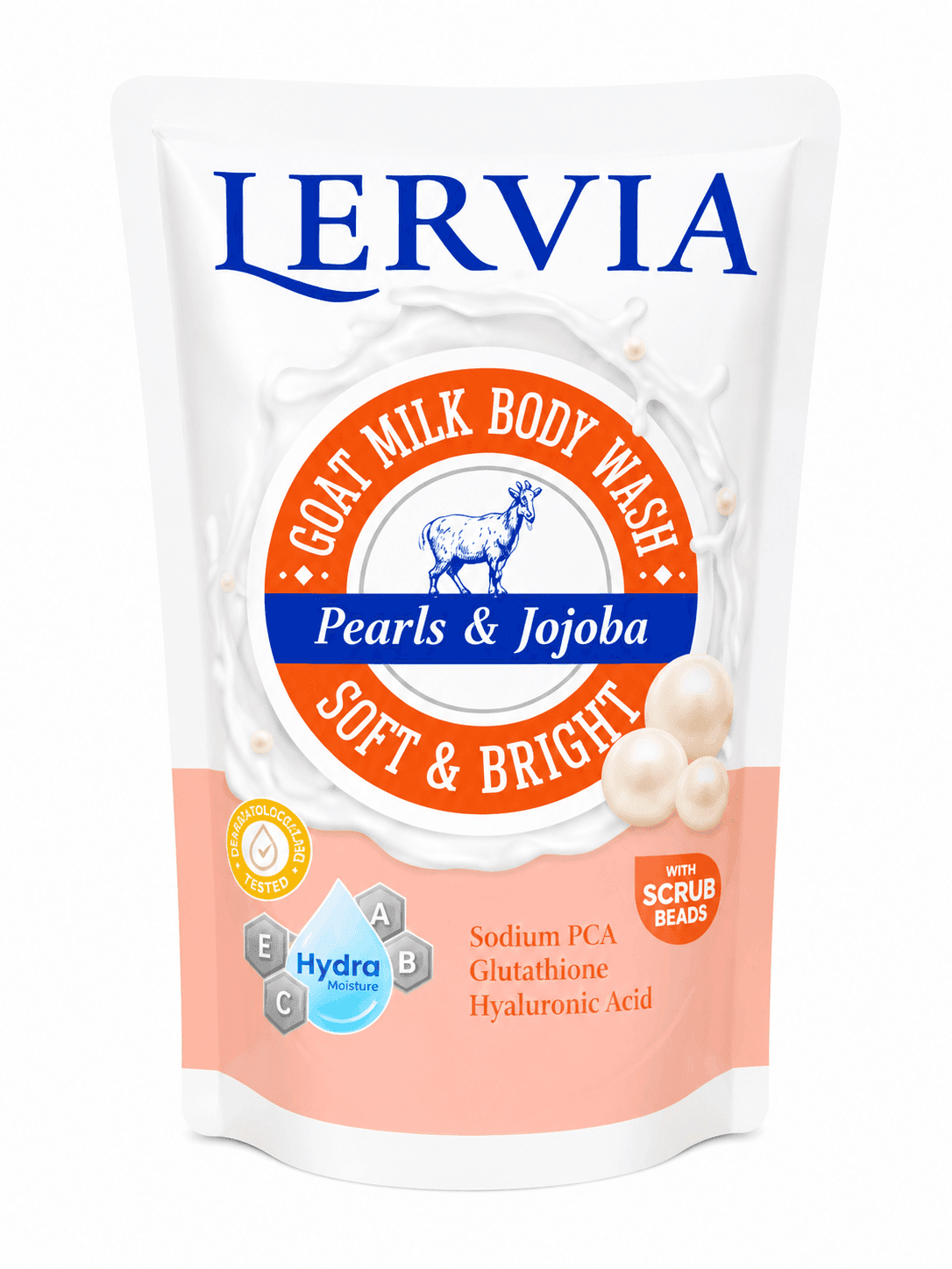 Lervia Shower Plus Madu Pouch 400 ml – 1