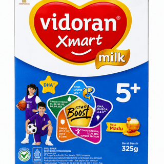Vidoran Xmart milk Tahap 5+ Madu 325 gr – 1
