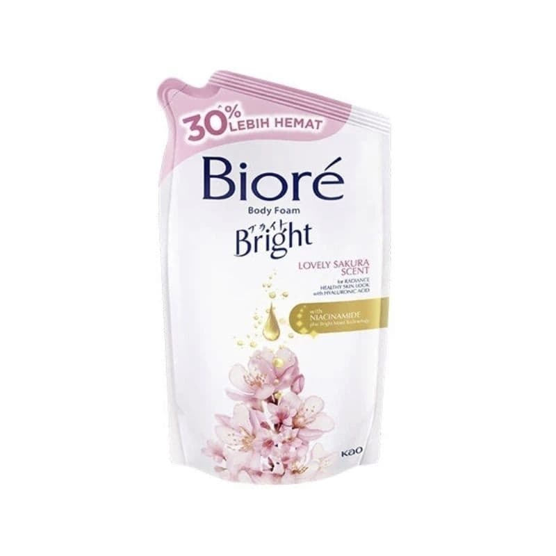 Biore Sabun Mandi Busa Lovely Sakura Refill 800 ml – 1