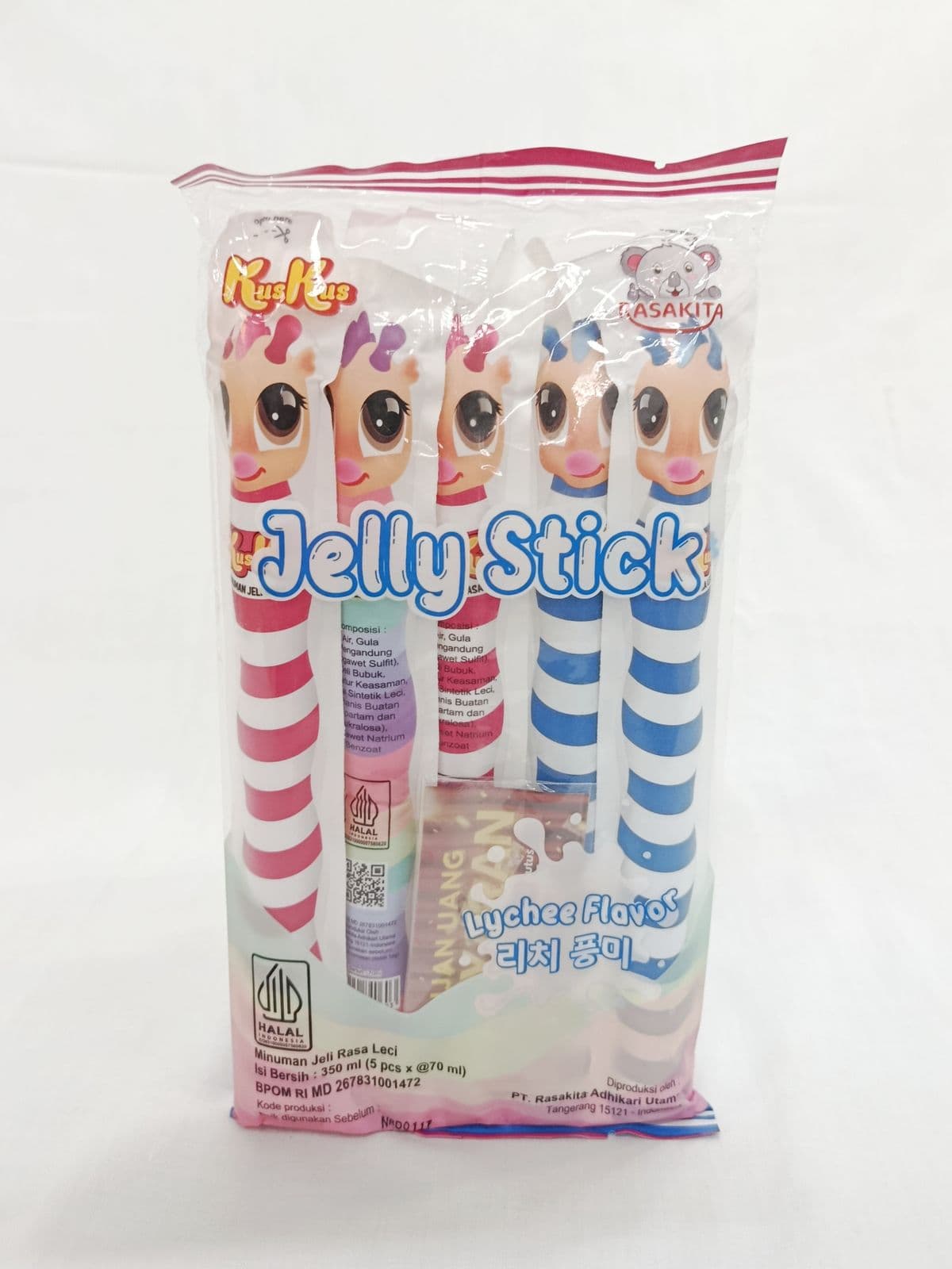 Kuskus Jeli Stick Rasa Leci 5 x 70 ml – 1