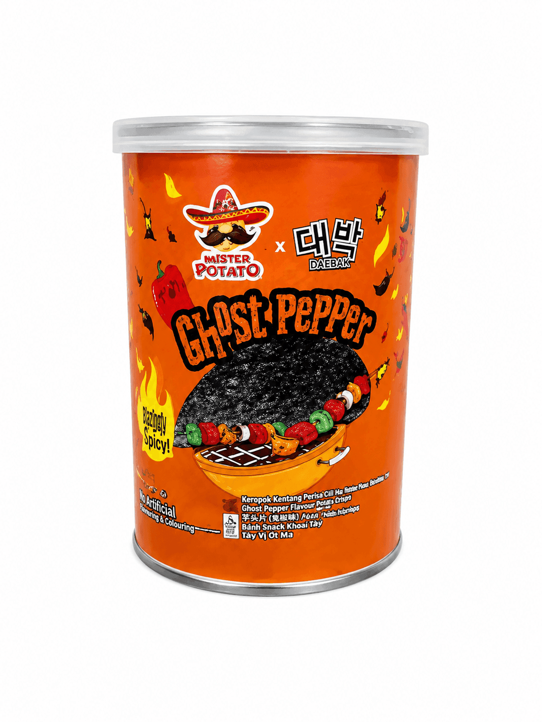 Mr Potato Ghost Pepper Bbq 40 gr – 1