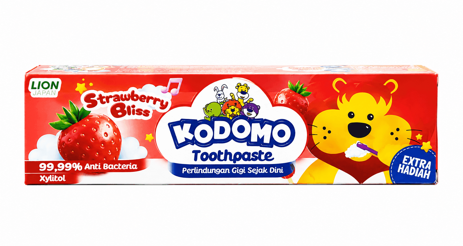 Kodomo Pasta Gigi Strawberry 45 gr – 1