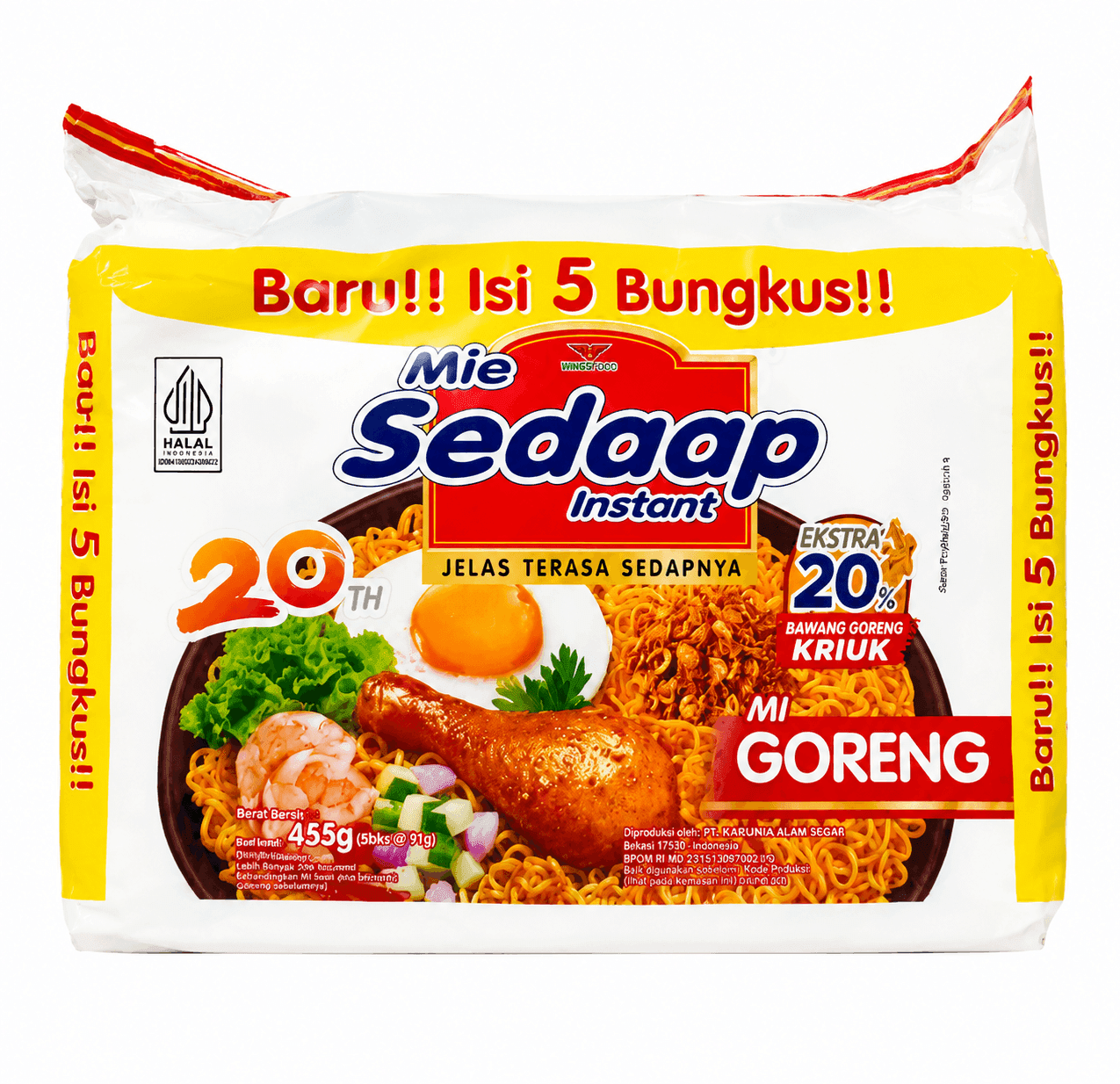 Sedaap Mie Goreng Bag Isi 5 – 2
