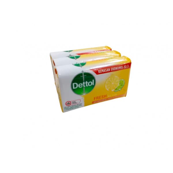 Dettol Sabun Batang Fresh Isi 3 x 100 gr – 1