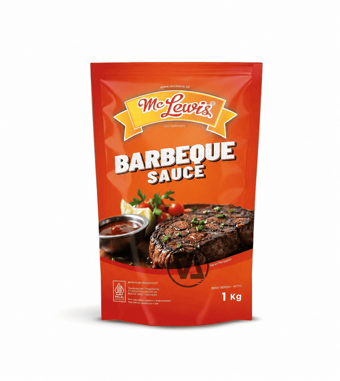 Mc Lewis Saus Barbeque Pouch 1 kg – 1