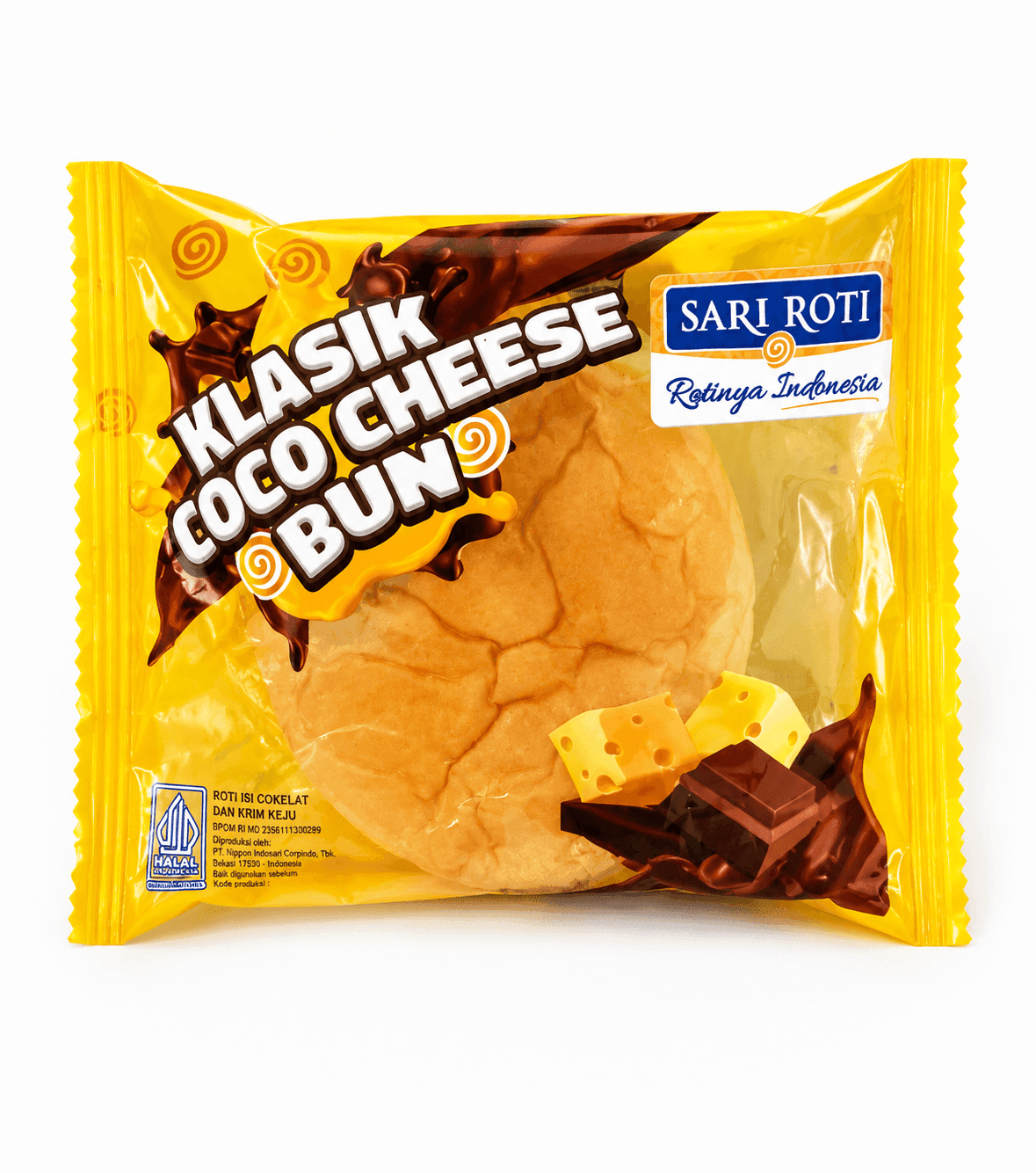 Sari Roti Klasik Choco Cheese Bun – 1