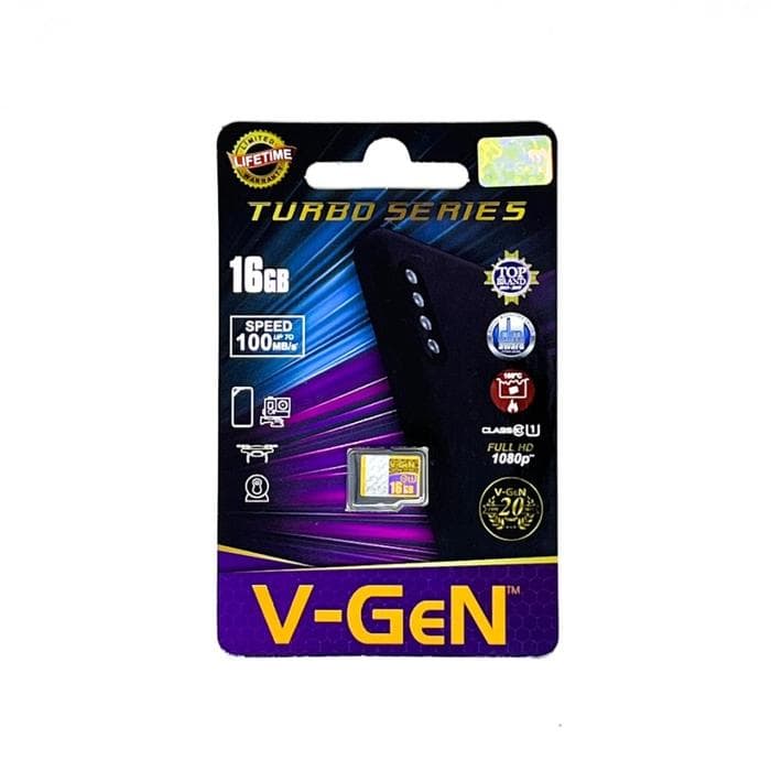 V-Gen Micro SD 16 GB Class 10 – 1