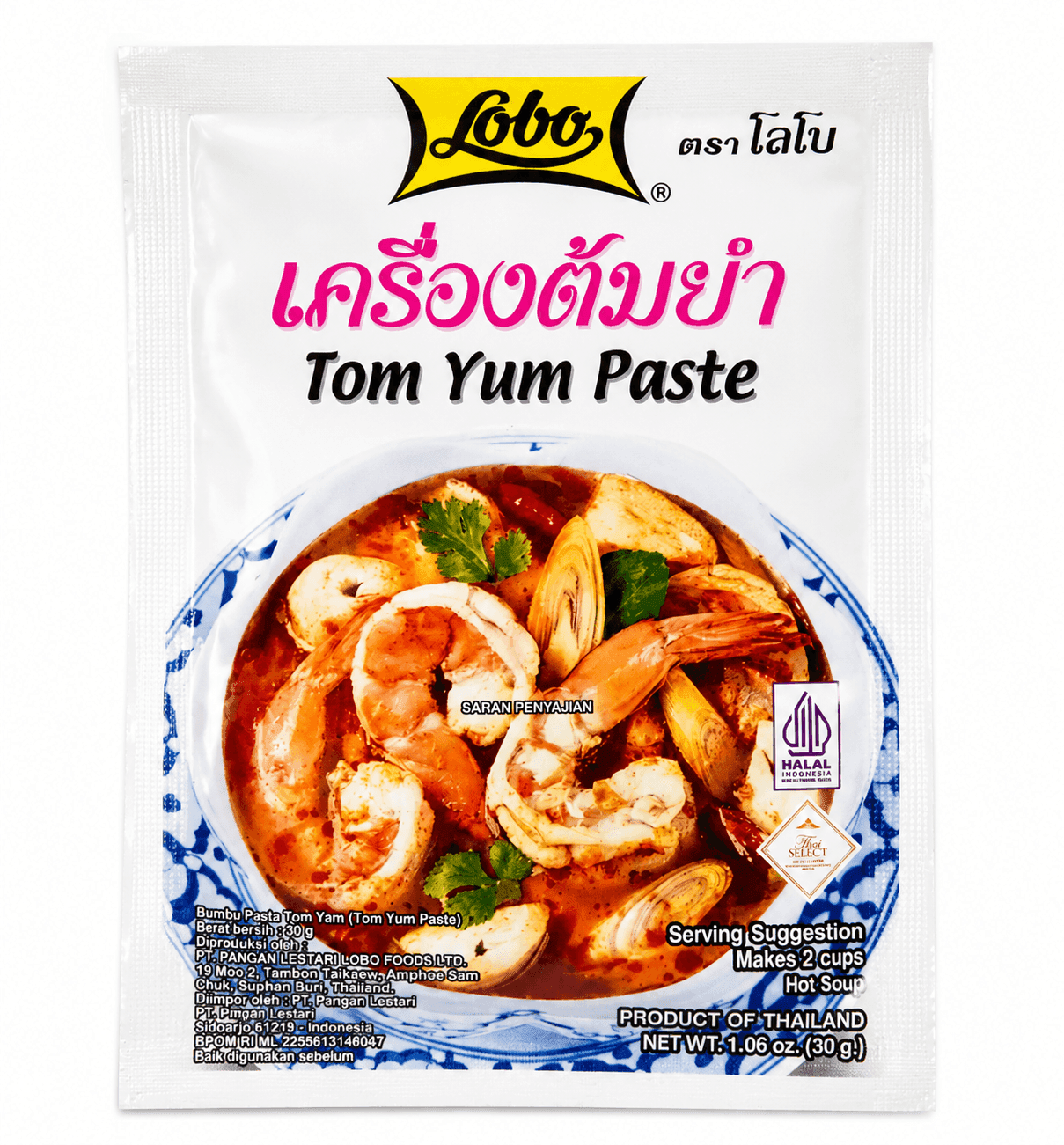 Lobo Bumbu Pasta Tom Yam 30 gr – 1