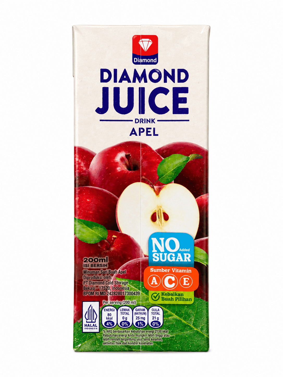 Diamond Jus UHT Apel 200 ml – 1