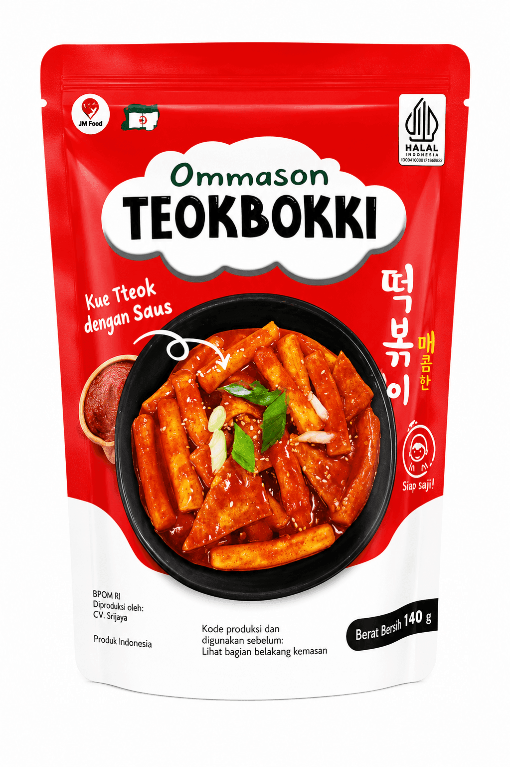 Ommason Teokbokki Pouch 140 gr – 1