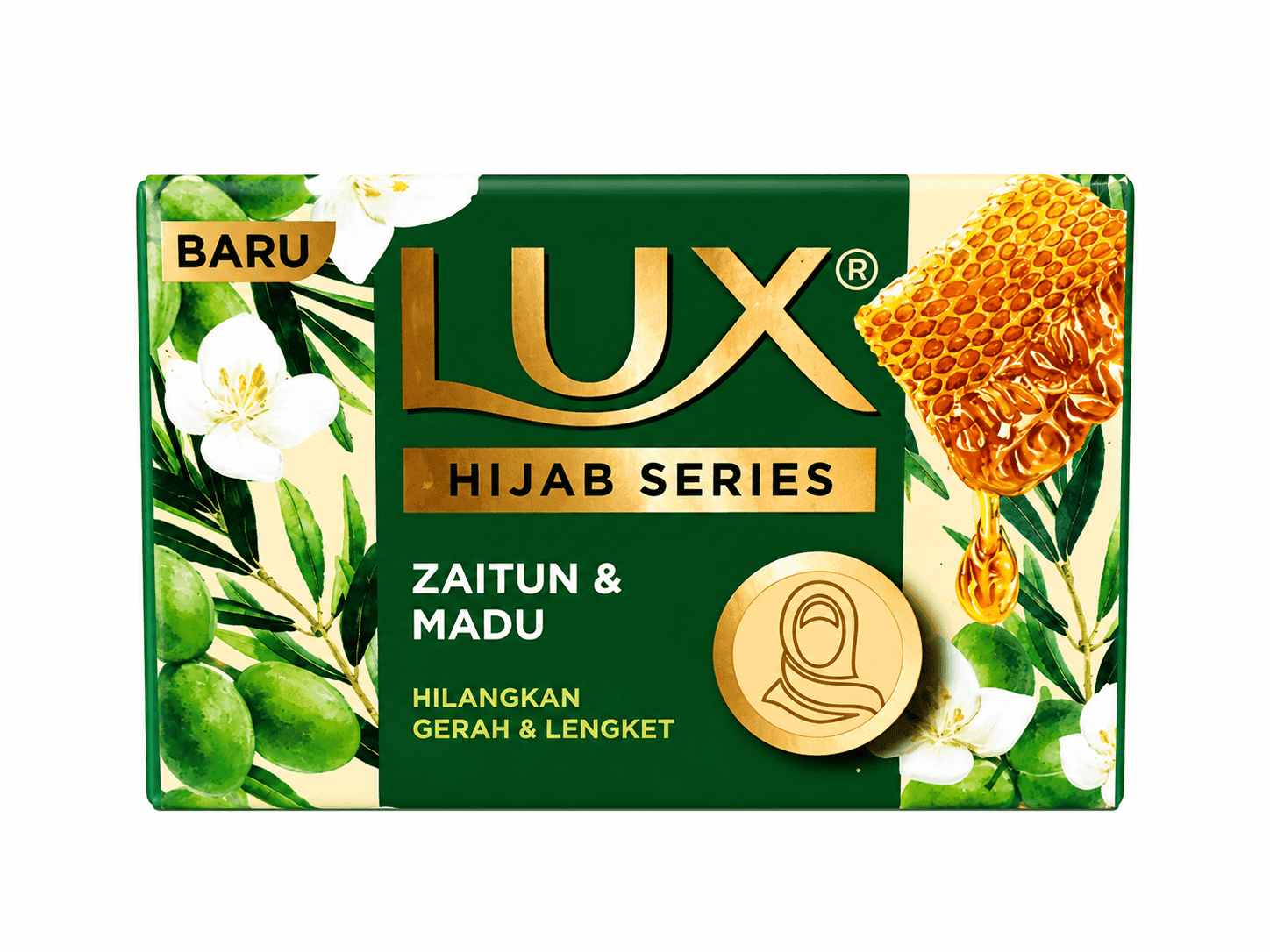Lux Sabun Batang Hijab Olive Honey 70 gr – 1