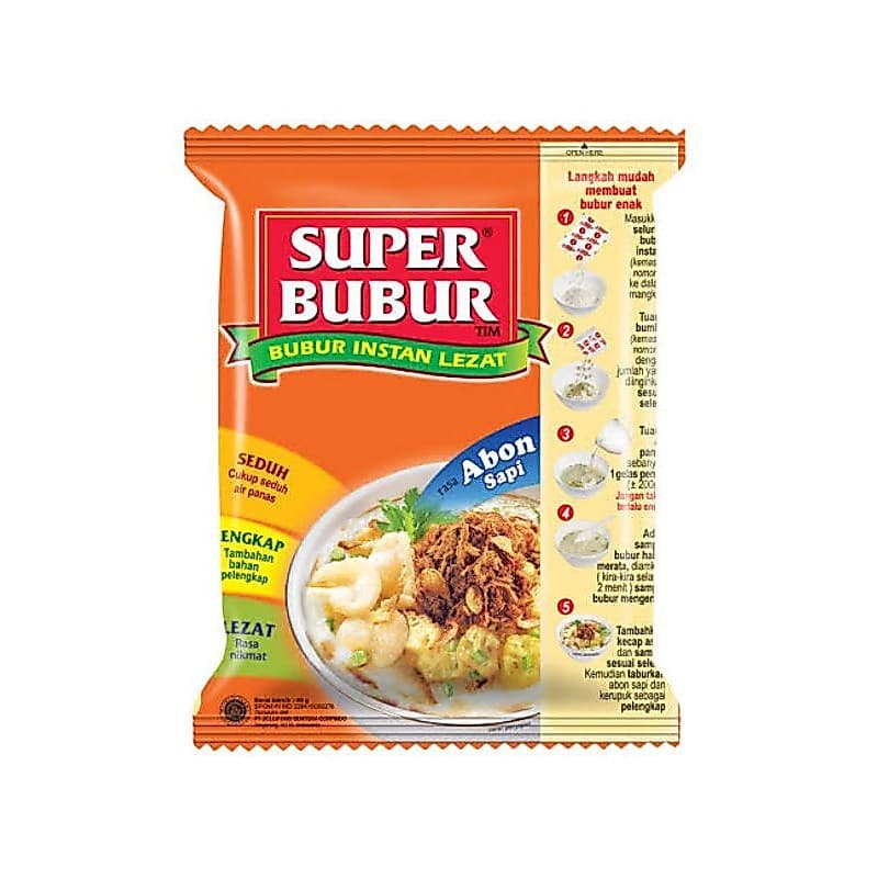 Super Bubur Single Abon Sapi – 1