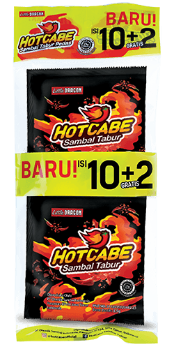 Hot Cabe Sambal Tabur Original Sachet 3,5 gr isi 10 pcs + 2 pcs – 1