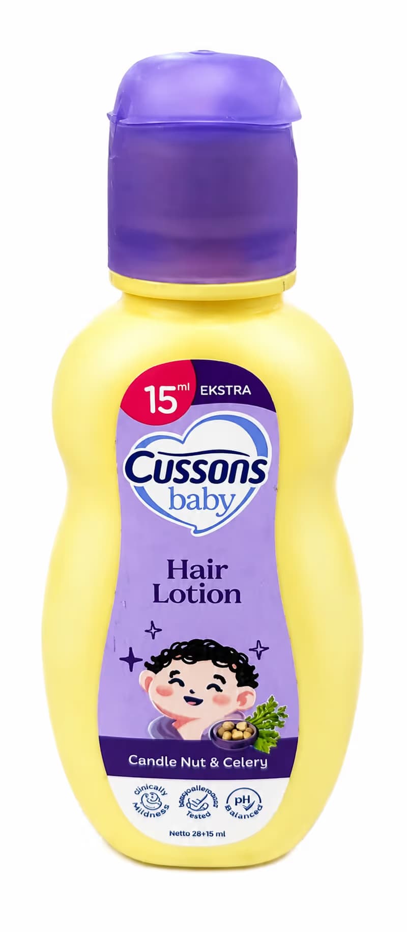 Cussons Baby Hair Lotion Kemiri Seledri 35 ml – 1