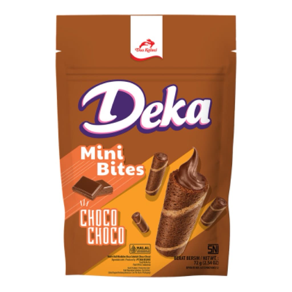 Deka Wafer Mini Bites Cokelat 72 gr – 1
