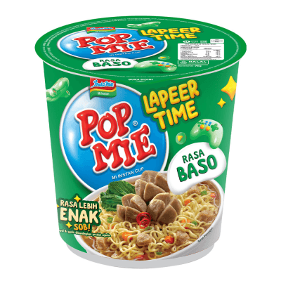 Pop Mie Bakso Sapi Lapeer Time 77 gr – 1
