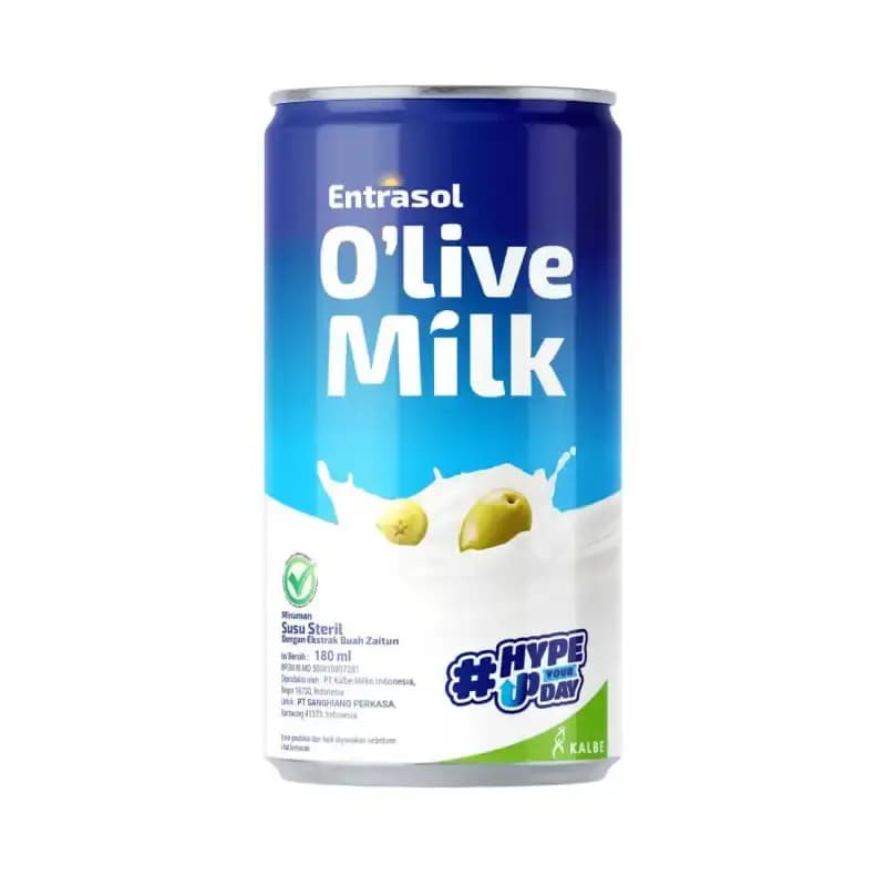 Entrasol Susu Steril Ekstrak Buah Zaitun 180 ml – 1