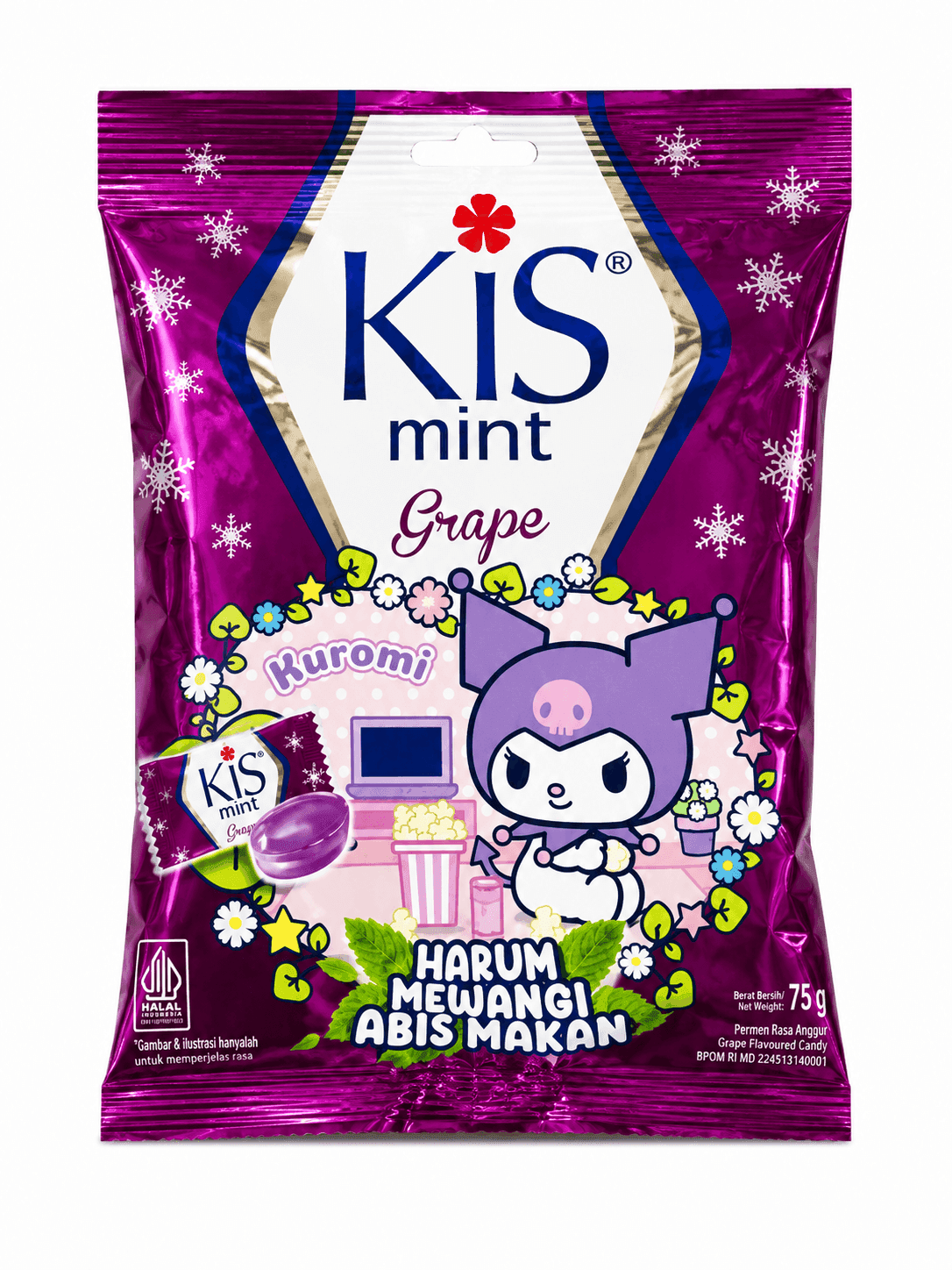 Kiss Mint Candy Grape 75 gr – 1