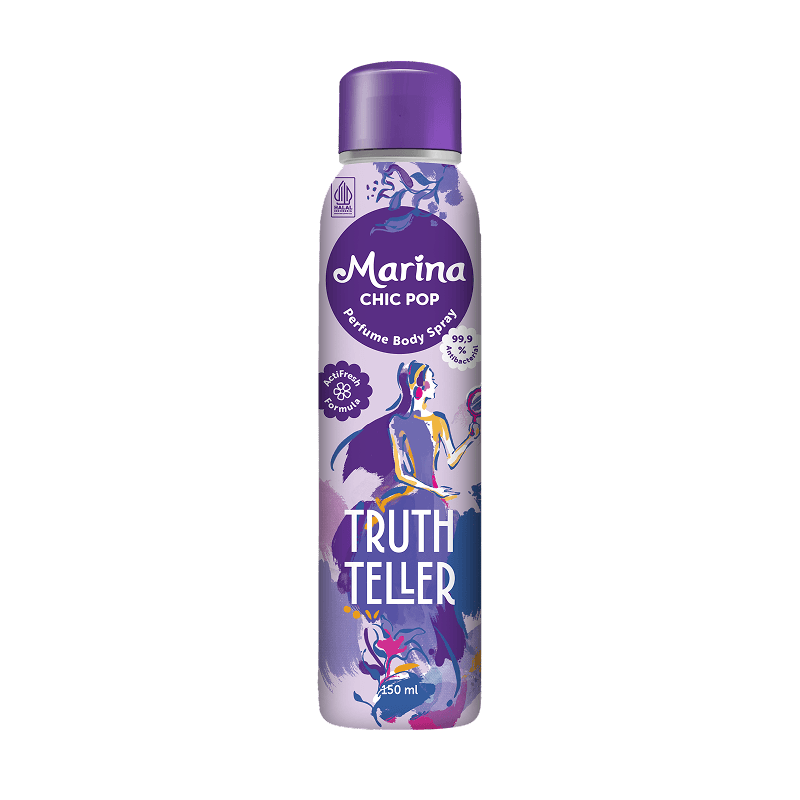 Marina Body Spray Purple 150 ml – 1