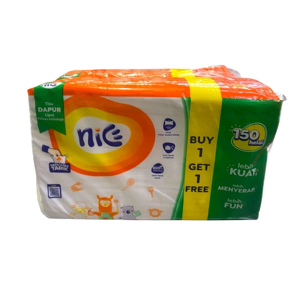 Nice Multifold Tissue 2x160 lembar – 2