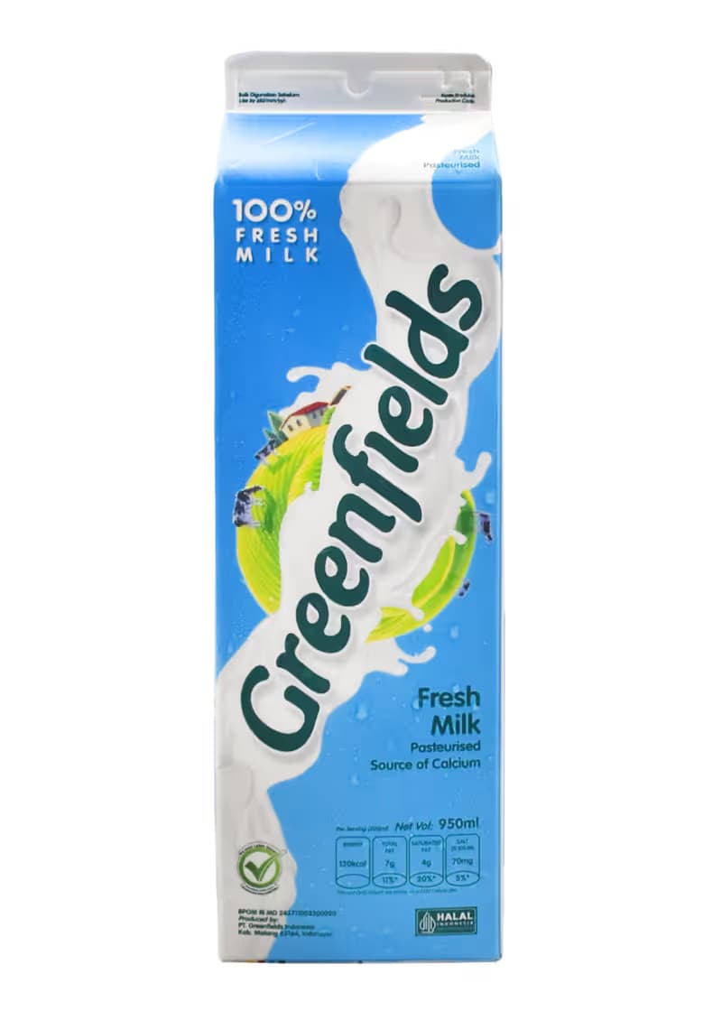 Greenfields Susu Segar Full Cream 1000 ml – 1