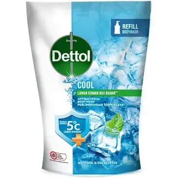 Dettol Sabun Mandi Cair Cool Refill 410 gr – 1