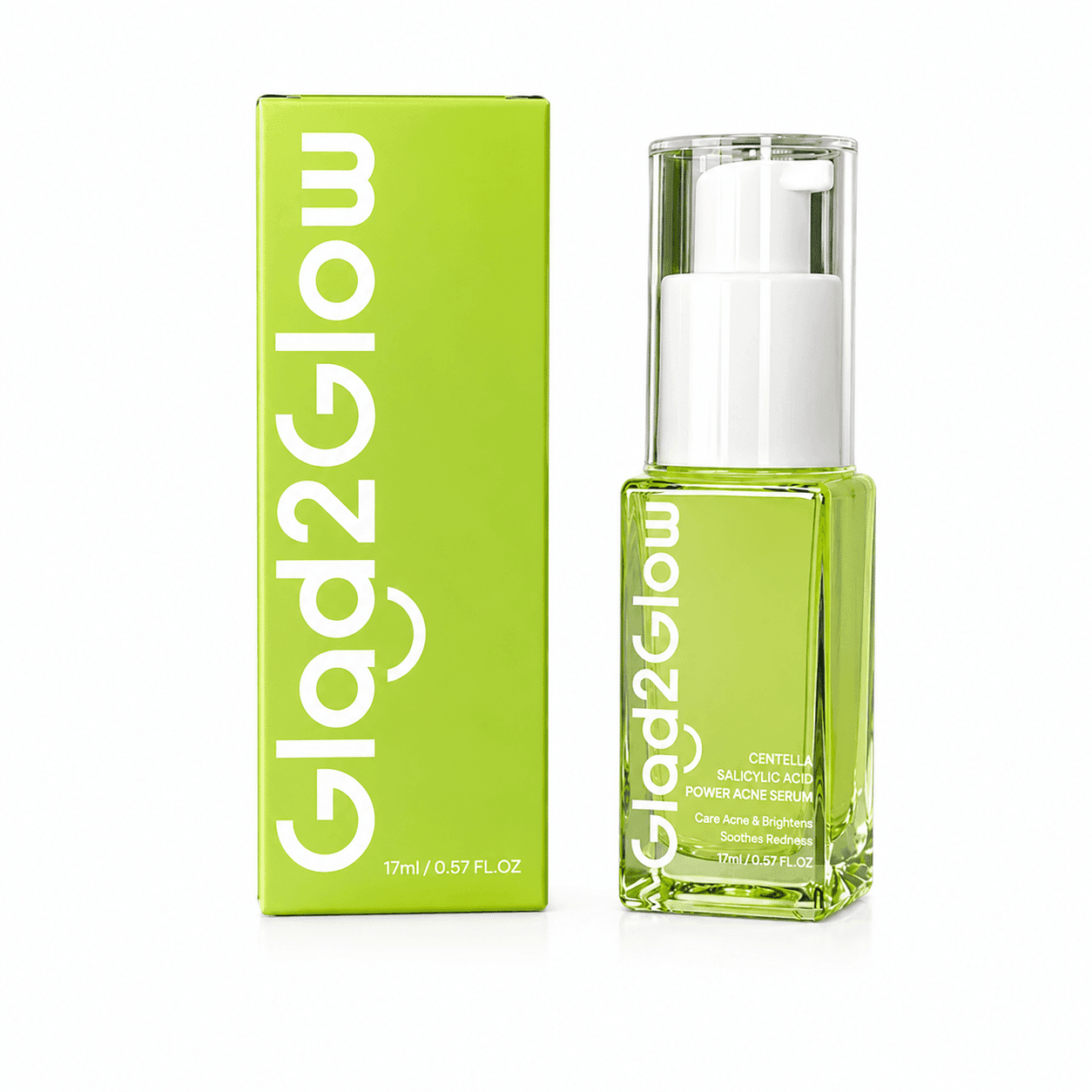 Glad2Glow Power Acne Serum Centella Salicylic Acid 17 ml – 1