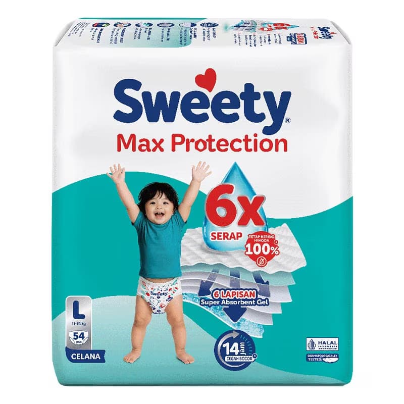 Sweety Popok Celana L Isi 54 pcs – 1