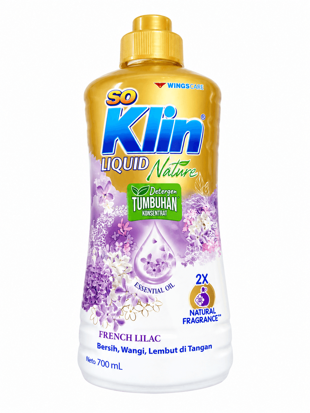 Soklin Cair Deterjen French Lilac Botol 700 ml – 1
