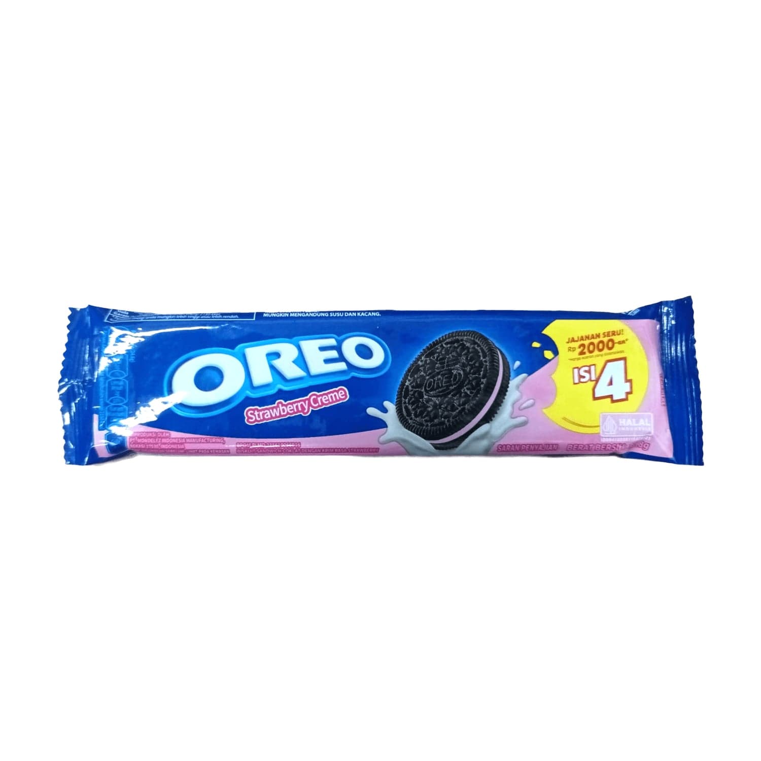 Oreo Biskuit Cream Stroberi 32 gr – 1