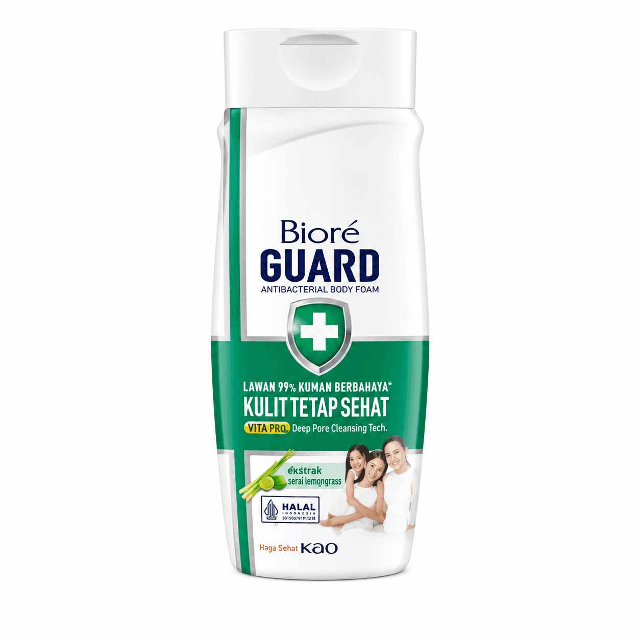 Biore Guard Body Foam Refresh Lemongrass Botol 100 ml – 1