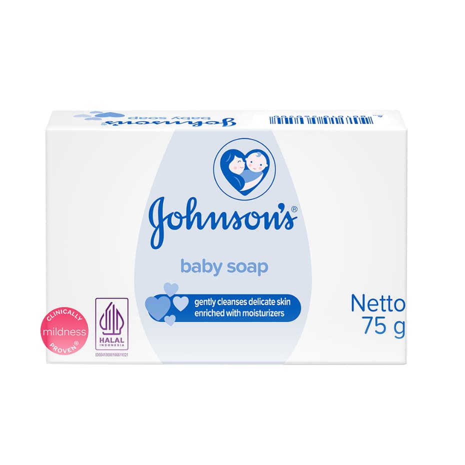 Johnson's Baby Sabun Batang Regular 75 gr – 1