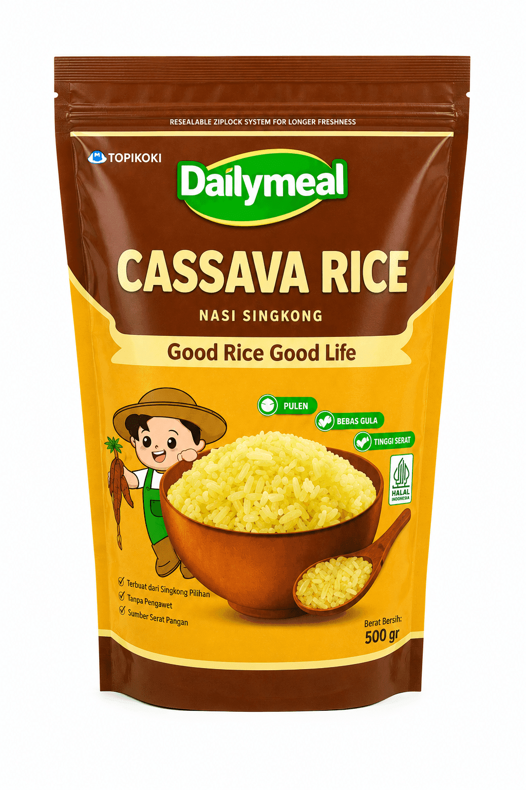 Dailymeal Nasi Singkong 500 gr – 1