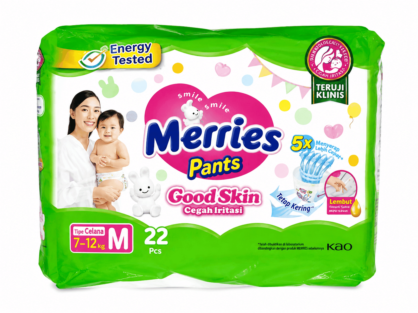 Merries Popok Celana M isi 22 pcs – 1