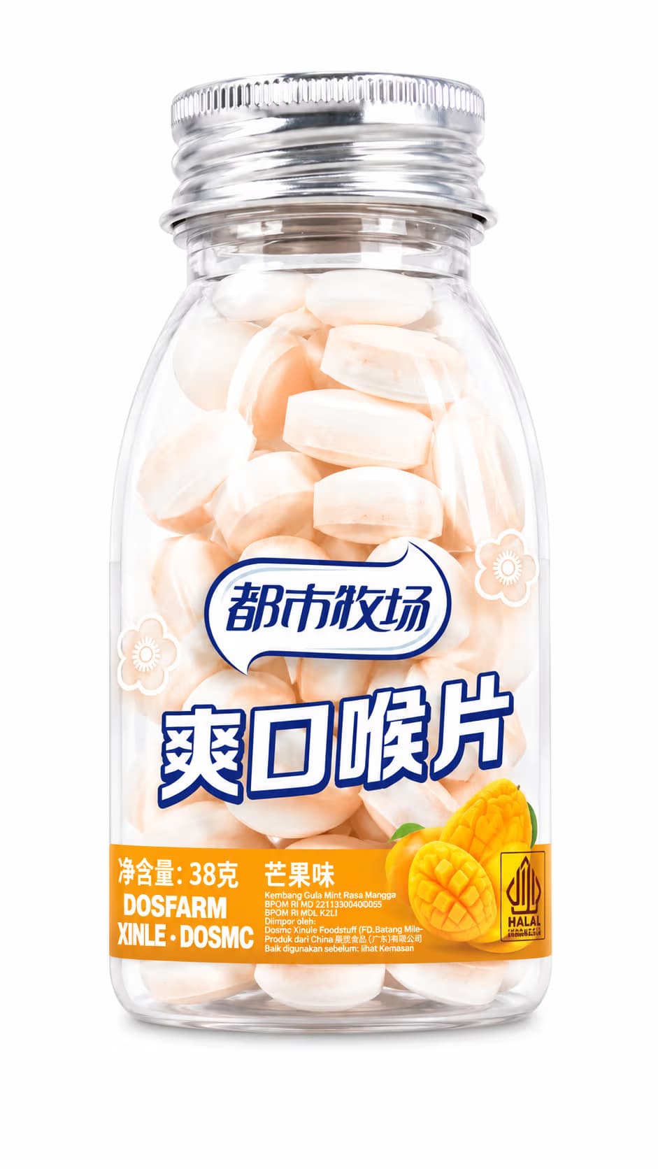 Xinle Permen Mint Rasa Mangga 38 gr – 1