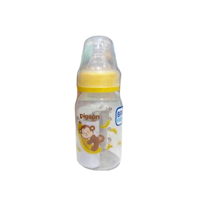Pigeon Botol PP Peristaltic Standard Mickey Mouse Type Silicone Nipple 120 ml – 1