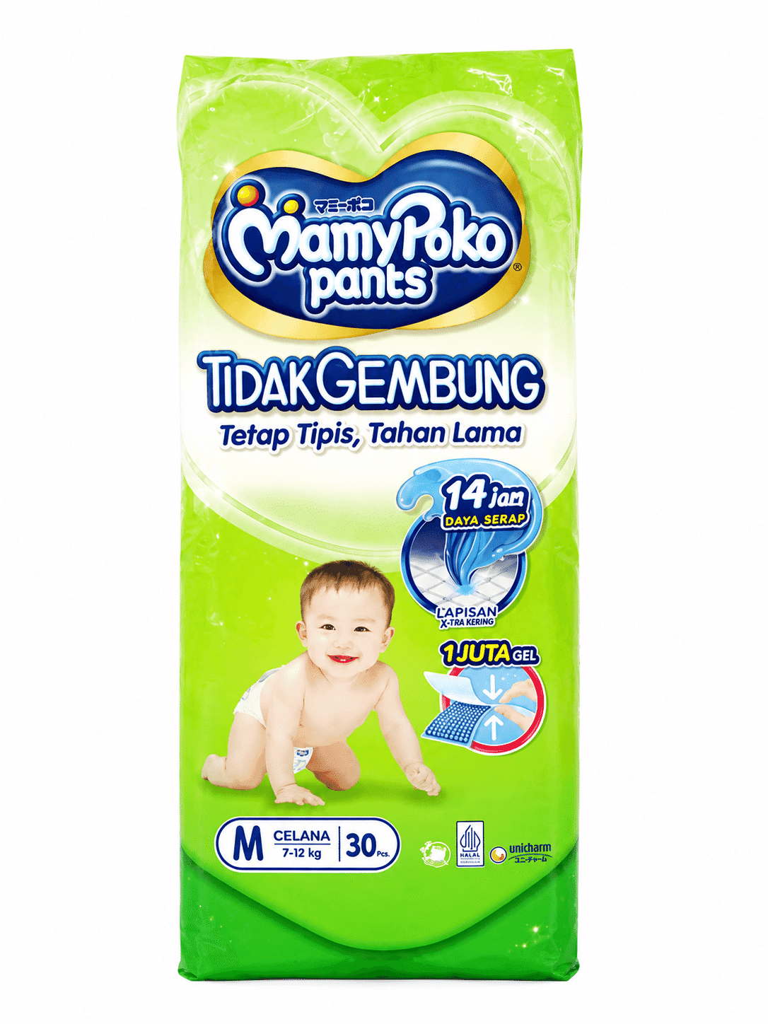 Mamy Poko Popok Celana Standar Slim Ukuran M Isi 30 – 1