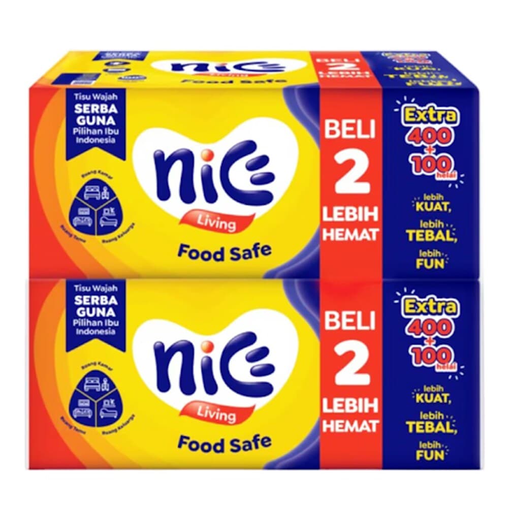 Nice Tissue Wajah Soft Pack 200 Lembar – 1