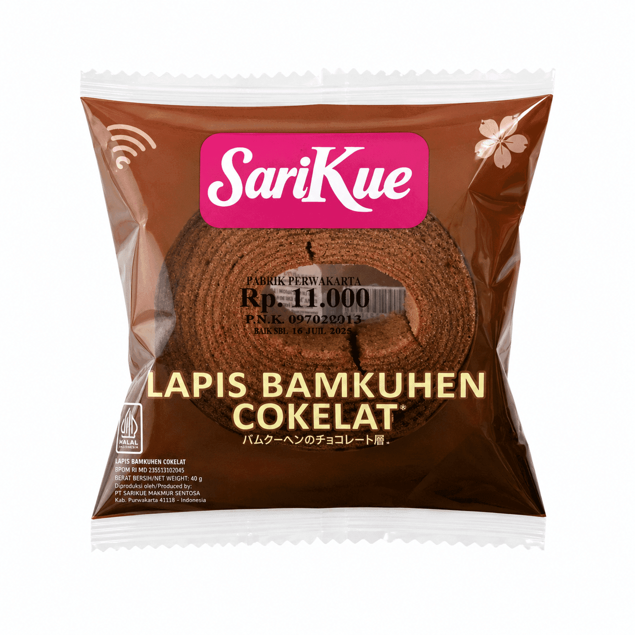 Sari Roti Lapis Bamkuhen Cokelat – 1
