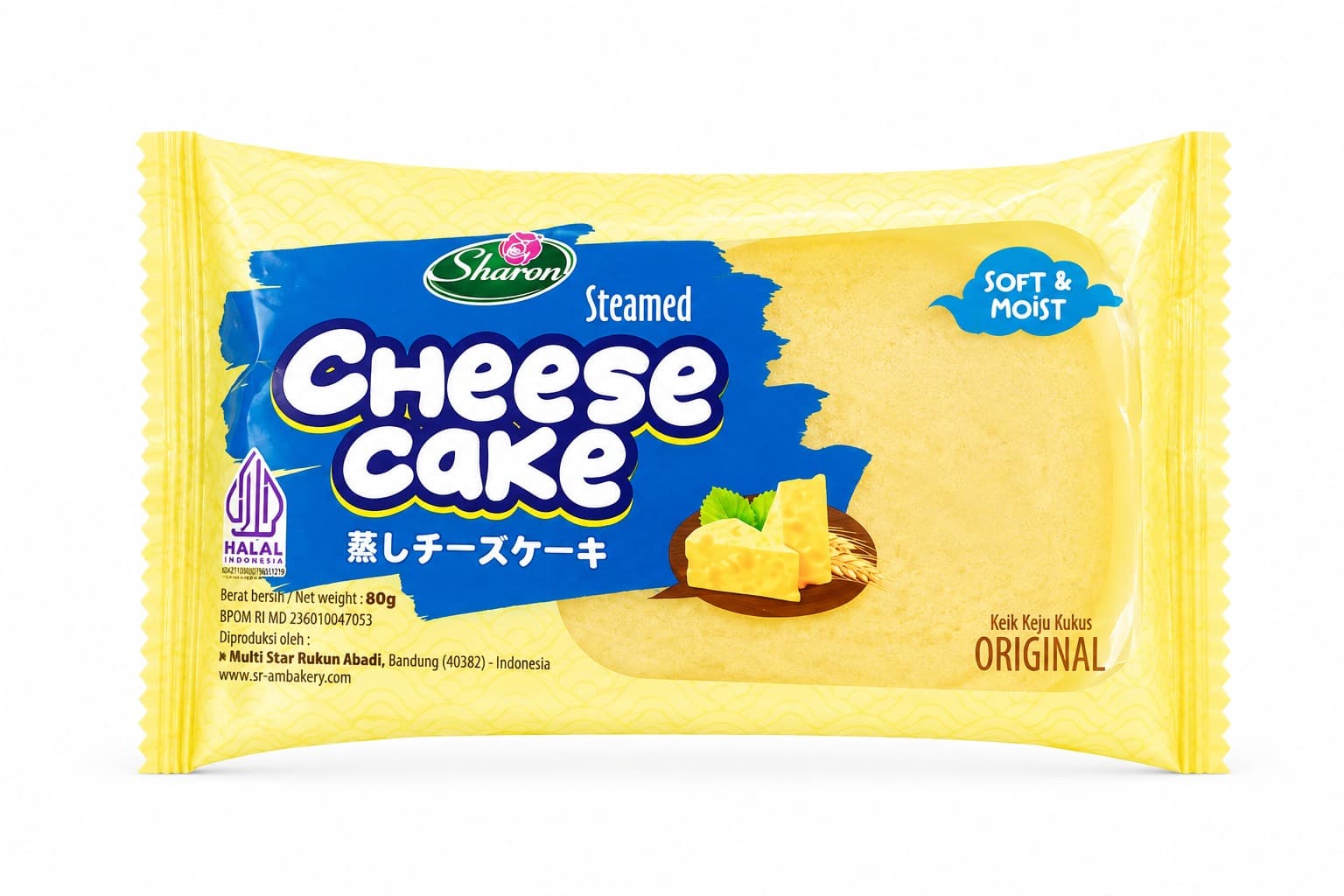 Sharon Steam Cheese Cake Original 80 gr – 1