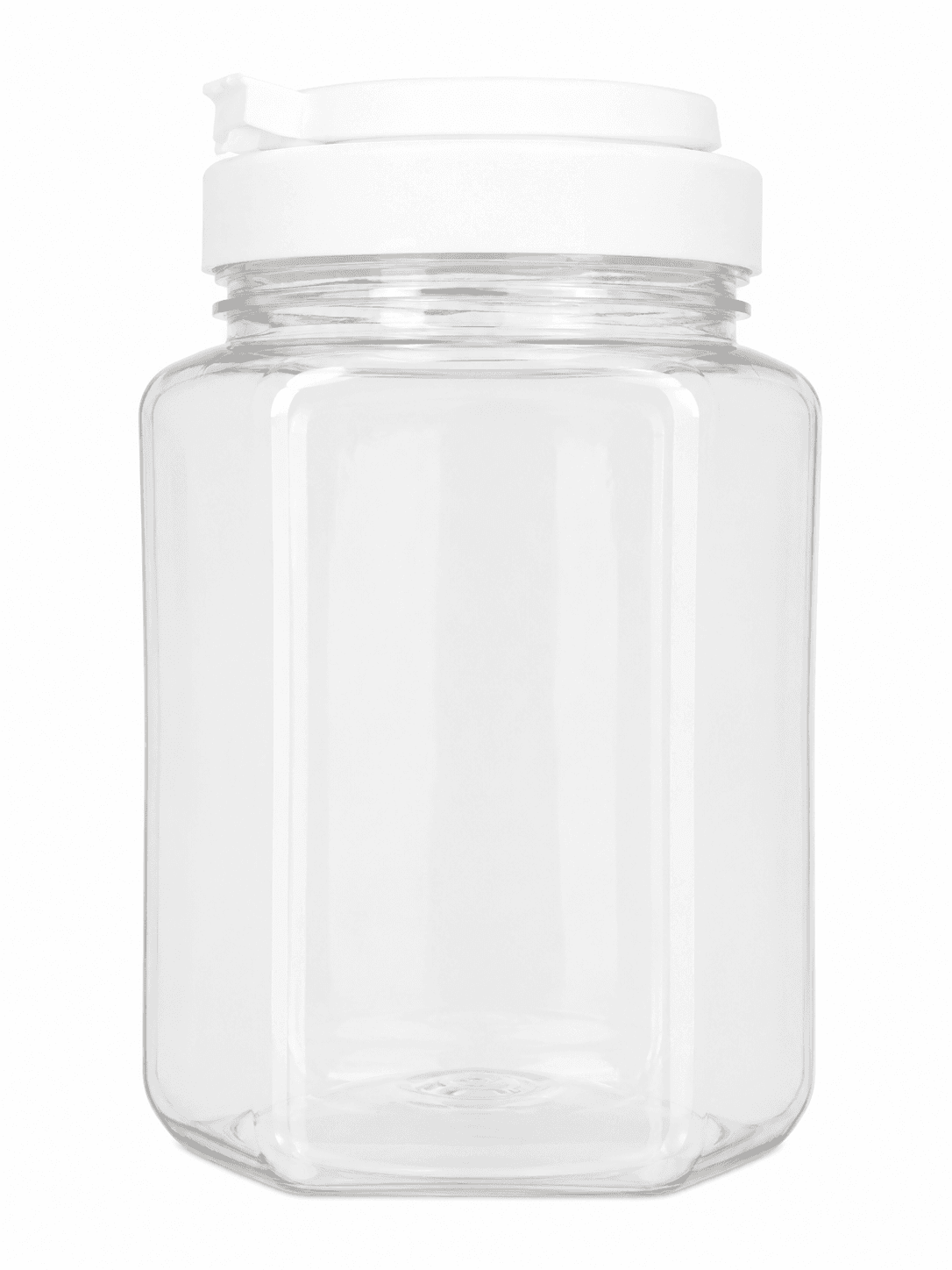Toples Segi 8 Tutup B Putih – 1