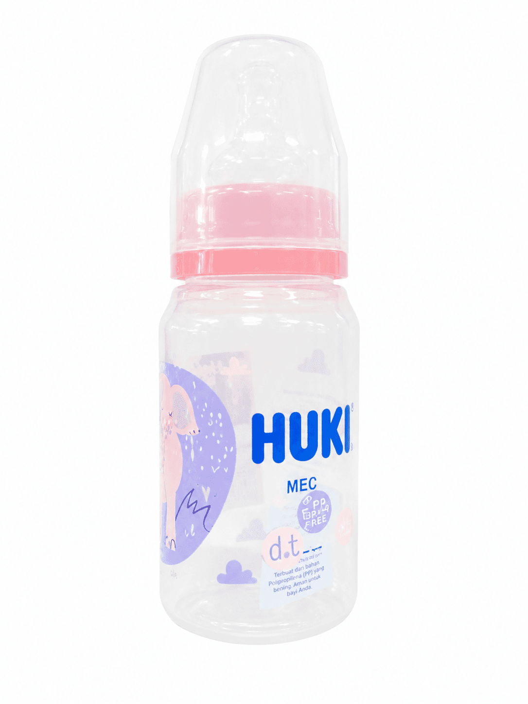 Huki Botol PP Bulat 120 ml – 1