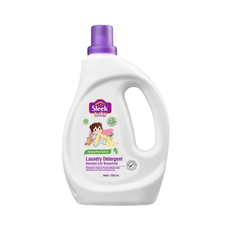 Sleek Deterjen Cair Botol 1200 ml – 1