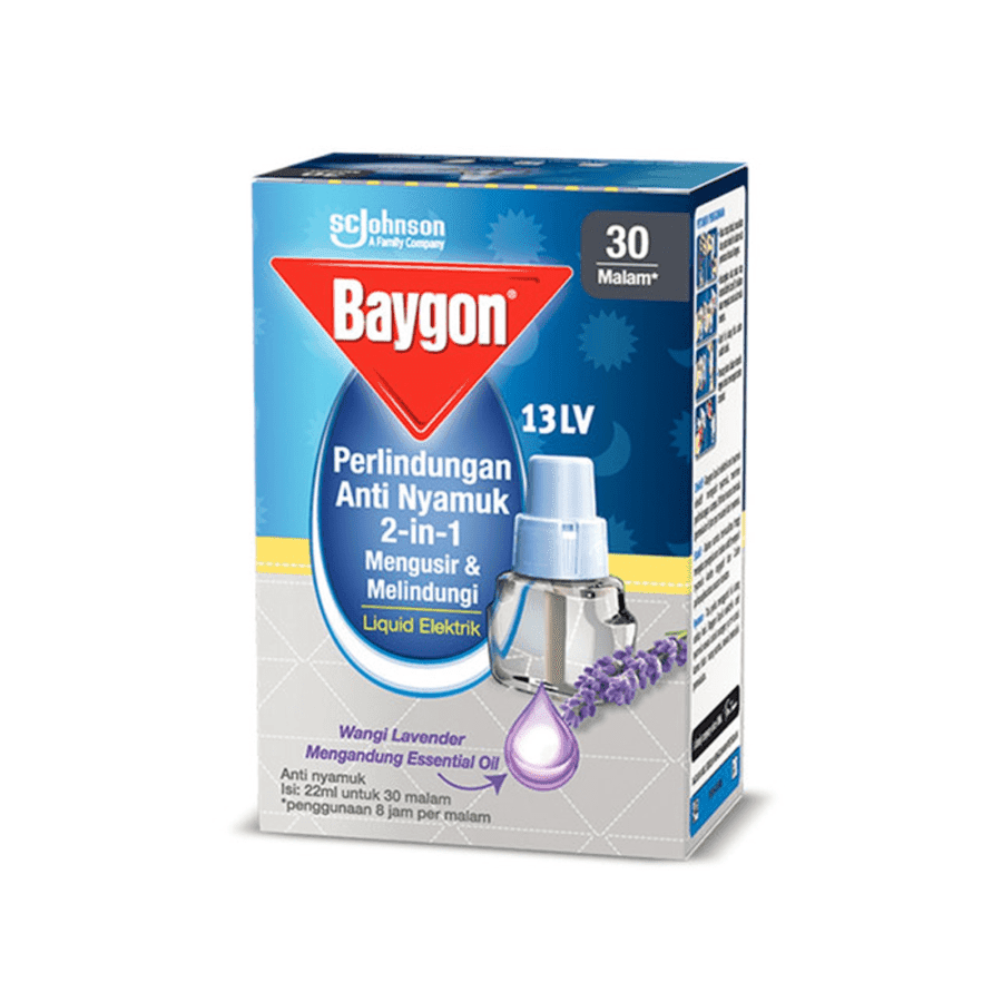 Baygon Liquid Elektrik Refill Lavender 22 ml – 1
