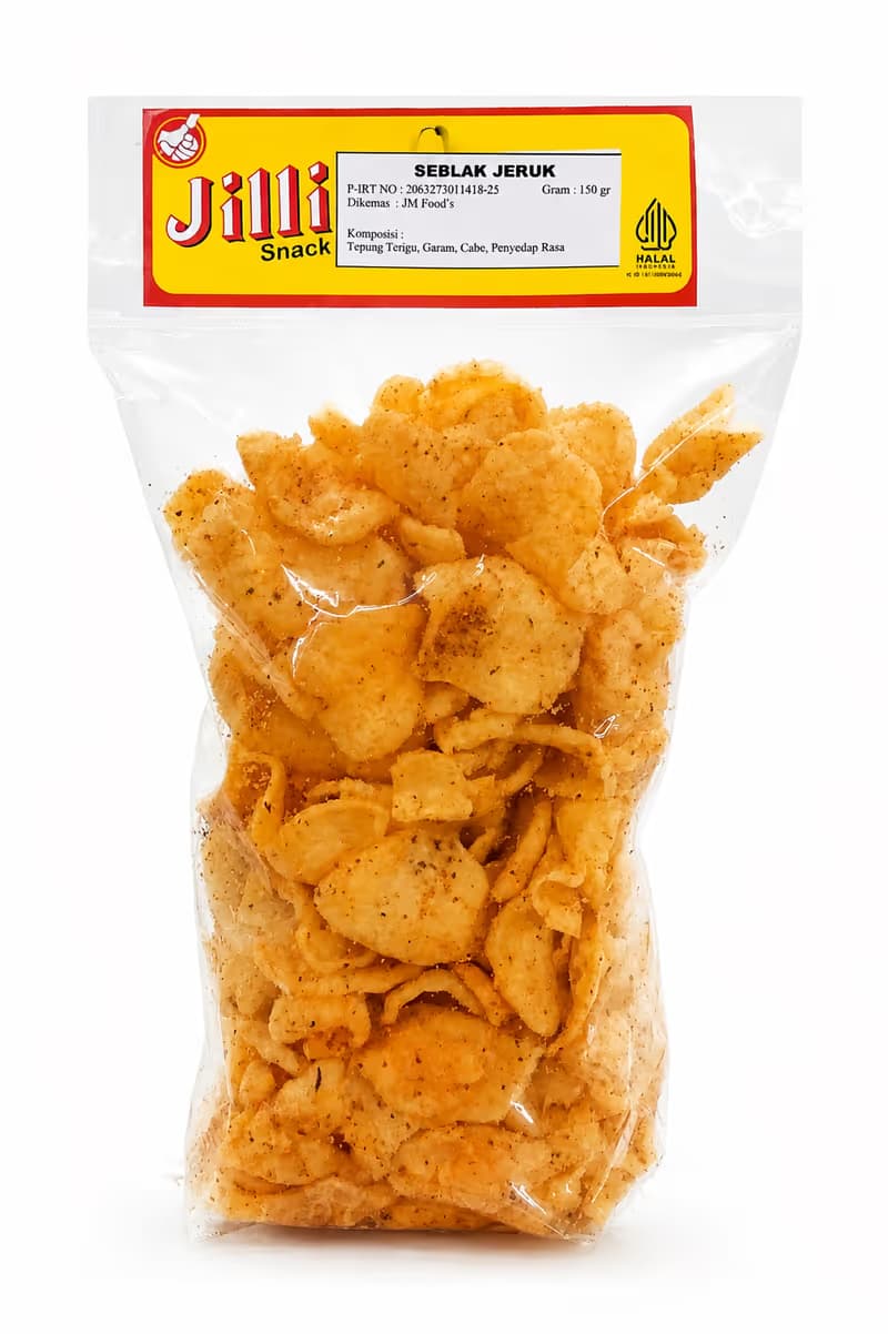 Jilli Seblak Jeruk 150 gr – 1