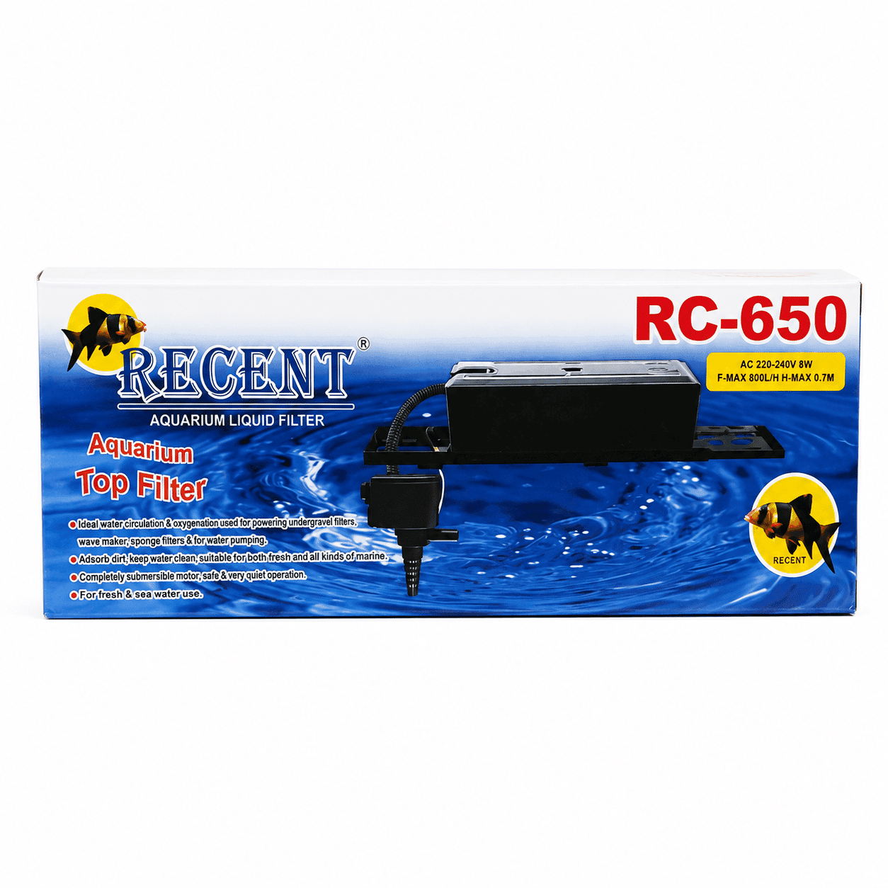 Recent Top Filter 3in1 RC 650 – 1